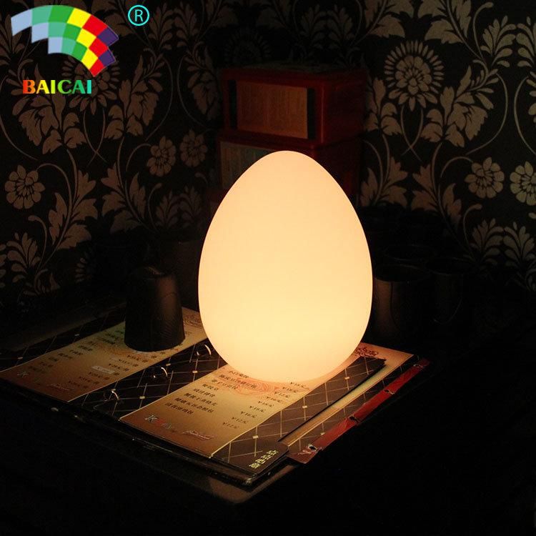 Oval Shape Floor Decoration Solar Powered Outdoor Solar Light