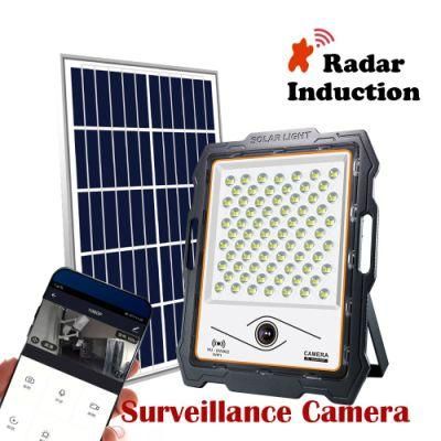 100-400W Super Bright Big Battery LED Camera Security Solar Lighting