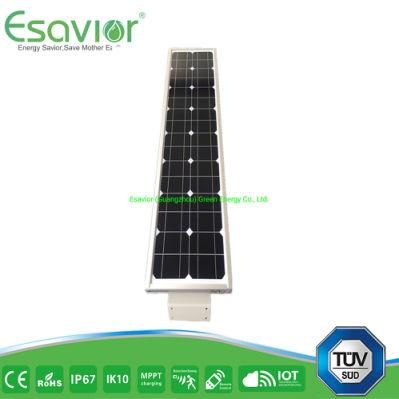 12V/30W High Efficiency Solar Panel All in One LED Integrated Solar Street Light
