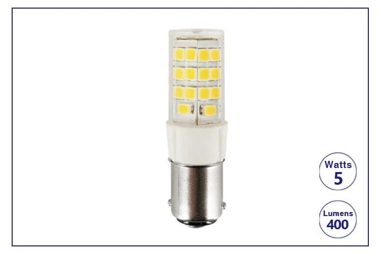 Lt104b3 5W 400lm 2700K-6000K 12V AC/DC Silicone Sc Bayonet Base LED Bulbs for Landscape Path Deck Lawn Lighting