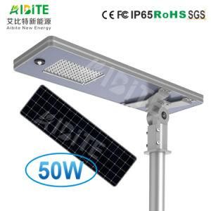 Lithium Battery IP65 Integrated Solar Street Light