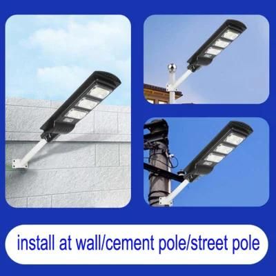 Factory Price Outdoor Solar Street LED Lamp IP65 Waterproof 100W 150W Garden Lighting Integrated All in One Solar Street Light
