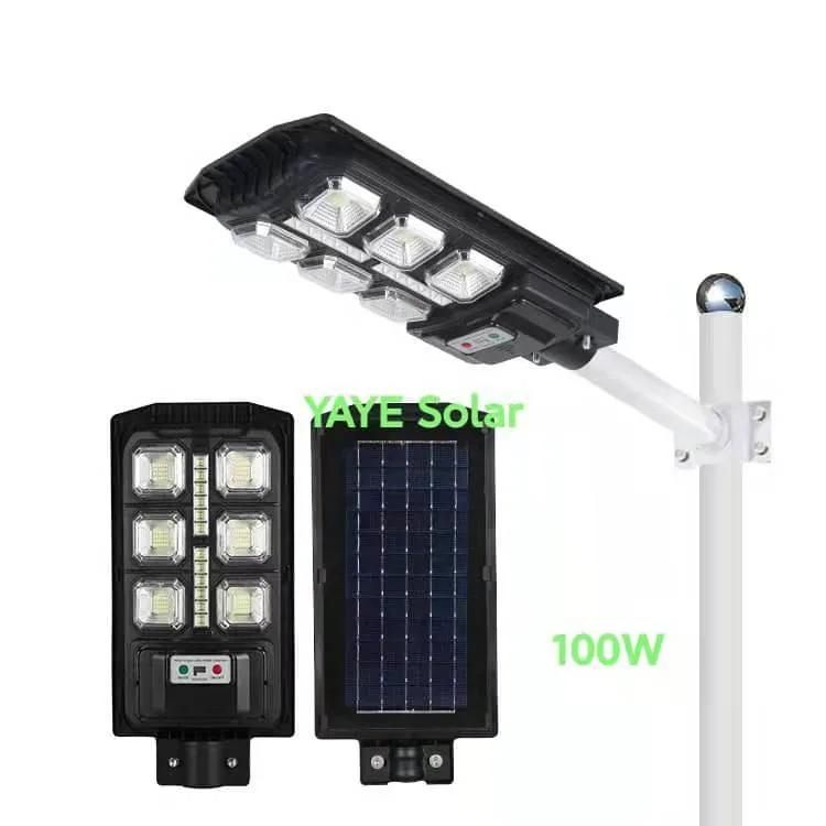 Manufacturer Factory Supplier 1000W 800W 600W/500W/400W/300W/200W/150W/100W Solar LED Street Outdoor All in One Camera COB SMD Wall Flood Garden Road Lighting