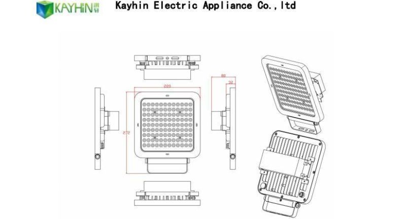 Good Wholesale Price Philips Chip Remote Control Outdoor Floodlight Lighting SMD IP67 30W 50W 100W 200W 300W 400W 600W 800W 900W Solar LED Flood Light