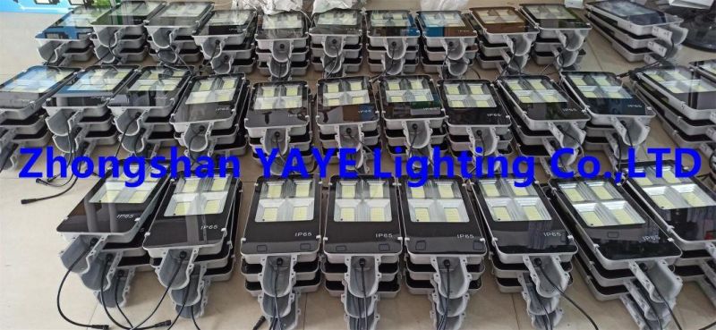Yaye 2022 Hottest Sell Aluminum 200W Solar LED Street Road Garden Wall Light with 1000PCS Stock/Remote Controller/ 3 Years Warranty/ Waterproof IP67