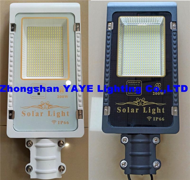 Yaye 18 Best Sell Outdoor 300W/200W/150W/100W/80W/50W Solar LED Street Light /Solar LED Garden Road Light