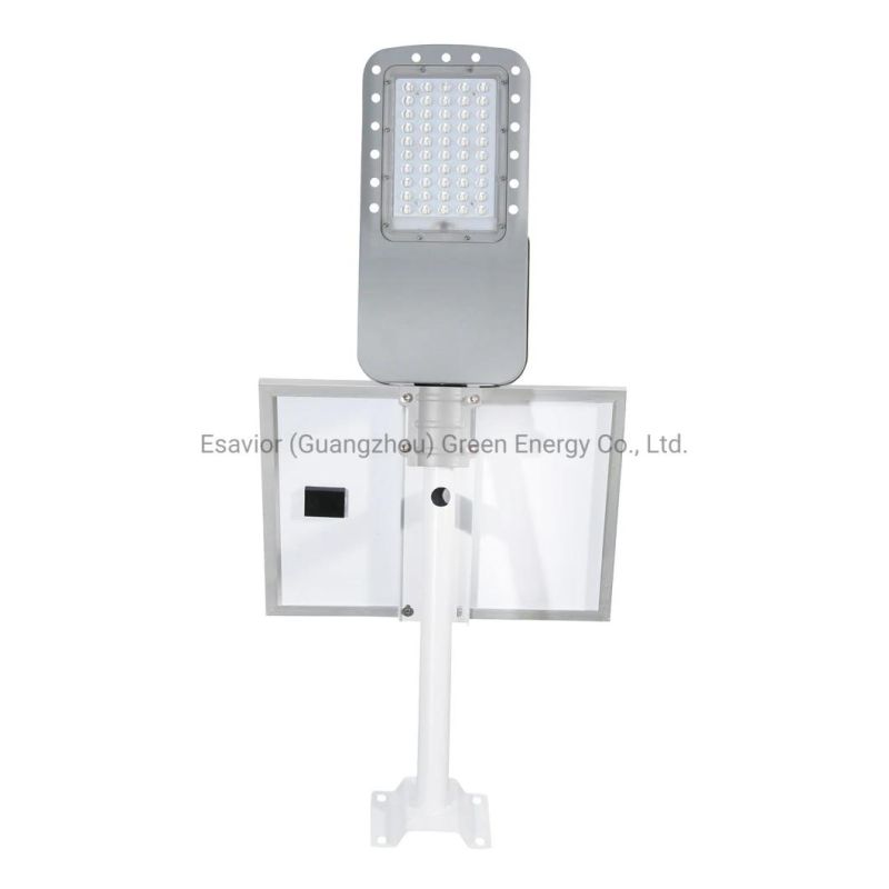 Esavior 60W Energy Saving Outdoor Solar Security Lighting LED Street Flood Light with 3 Years Manufacturer Warranty