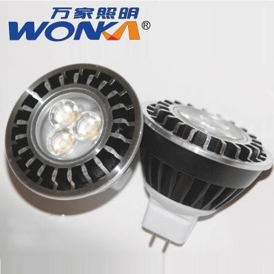 Aluminum Housing Quickly Heat Release MR16 LED Spotlight Bulbs