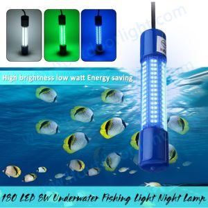 12V-24V Green LED Underwater Boat Submersible Fishing Lure Night Light Lamp