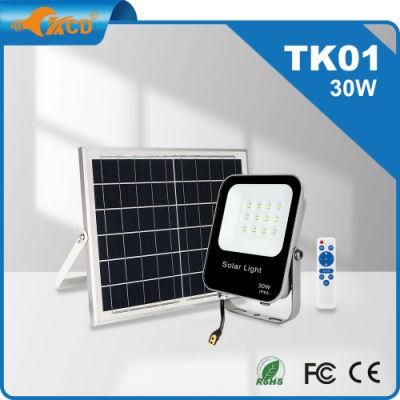 IP65 High Lumen 30W 50W 100W 150W 200W LED Solar Flood Lamp Garden Street Light Integrated Outdoor Light for Landscape