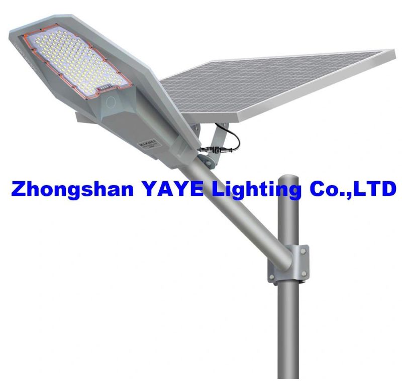 Yaye 18 Hottest Item 100W/200W/300W/400W IP66 Solar LED Street Light/Solar Garden Road Light with Remote Controller/Radar Sensor/ 1000PCS Stock/3 Years Warranty