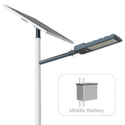 3 Years Warranty Factory Price10m Pole 100W LED Power Outdoor Hanging Battery Split Solar Street Light
