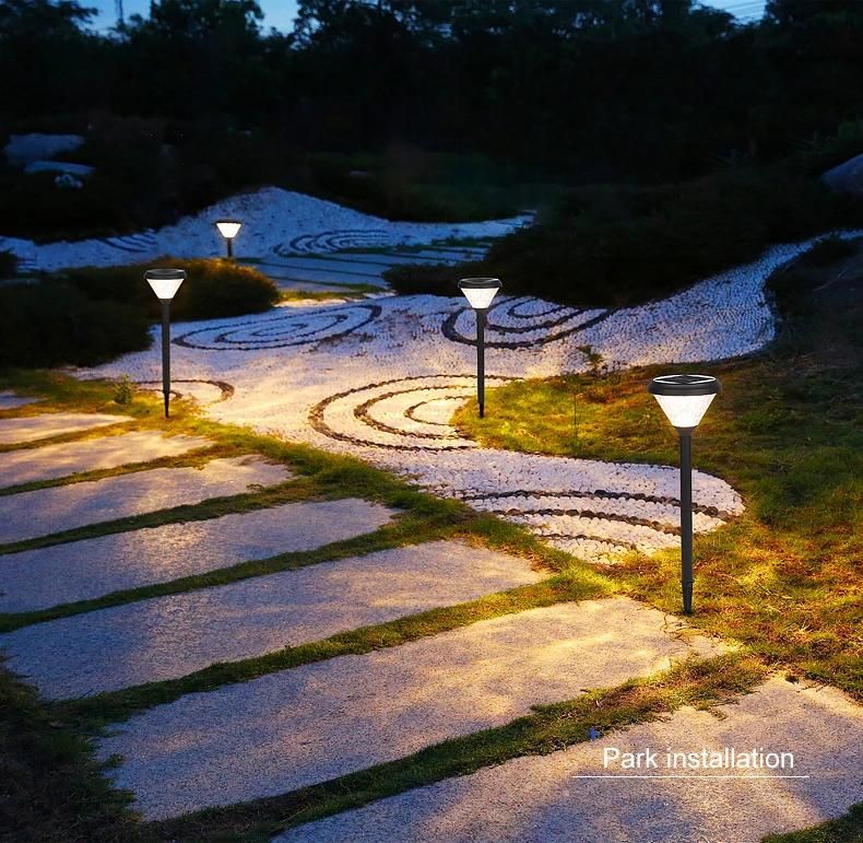RGB European Park Decor Solar Energy Bollard LED Solar Outdoor Garden Light LED Solar Light