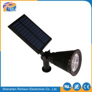 12/24V Outdoor LED Solar Spot Light for Lawn