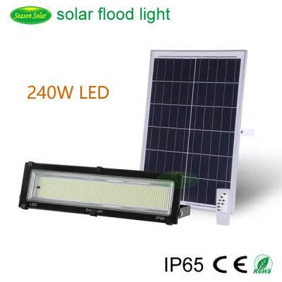 60W 120W 180W 240W 300W Flood Light Outdoor Rechargeable Solar Flood Lamp for Billboard Lighting