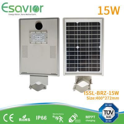 Esavior 15W Integrated All-in-One Solar Outdoor LED Motion Sensor Garden /Street Light