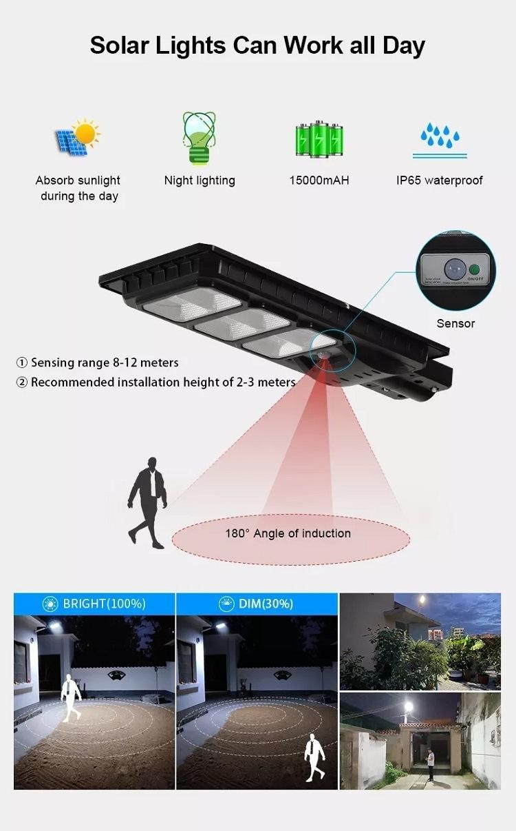 Remote Control High-Performance 50W Hot-Selling Solar Integrated Street Light