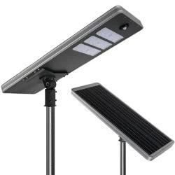 Motion Sensor 80W Outdoor LED Adjustable All in One Solar Street Light