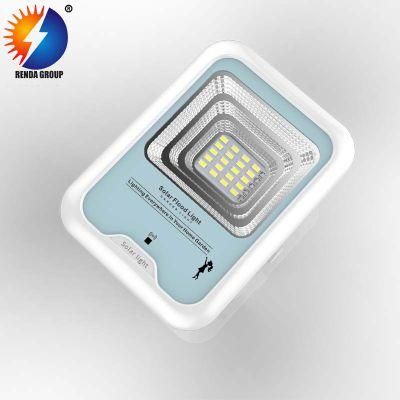 Renda Solar Motion Sensor Waterproof IP66 Integrated 30W 60W 90W 120W Outdoor All in One Solar LED Flood Lamp