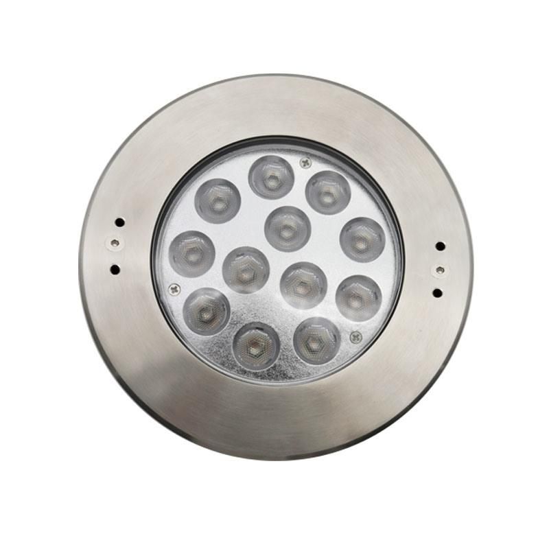 12W DC12V 24V IP65 Waterproof Stainless Steel Housing Swimming Pool Light