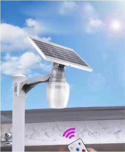 Solar Wall Lamp Adjustable Solar Panel Upgrading Dustproof Solar Street Light LED Lighting 20W