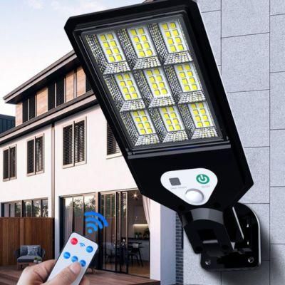 100 LED Outdoor Motion Sensor Power Street Solar Light Pole for Bracket Wall