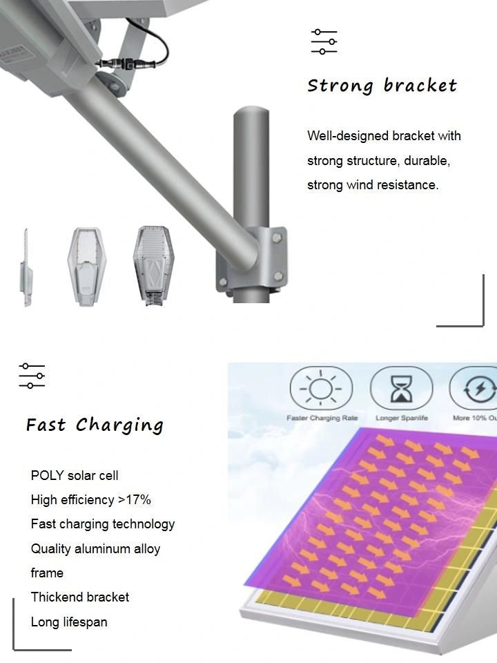 China Factory High Cost Performance Outdoor All in Two Mj-Xj801 Solar Street Light for Pathway Park