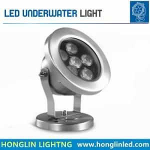 Outdoor Landscape Lighting Intiground 6W IP68 LED Underwater Lamp