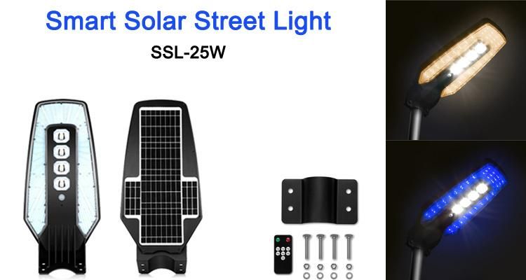 Garden Pathway Decoration Patio LED Solar Power Street Light All in One