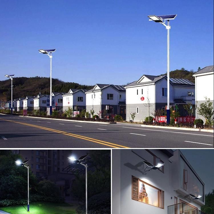 Aluminium Solar Powered Lithium Battery SMD LED Solar Street Light