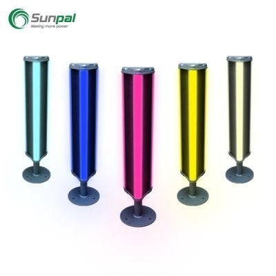 Sunpal 2022 Modern Colour Changing 100LED LED Light PIR Sensor Solar Battery Garden Lighting Lights