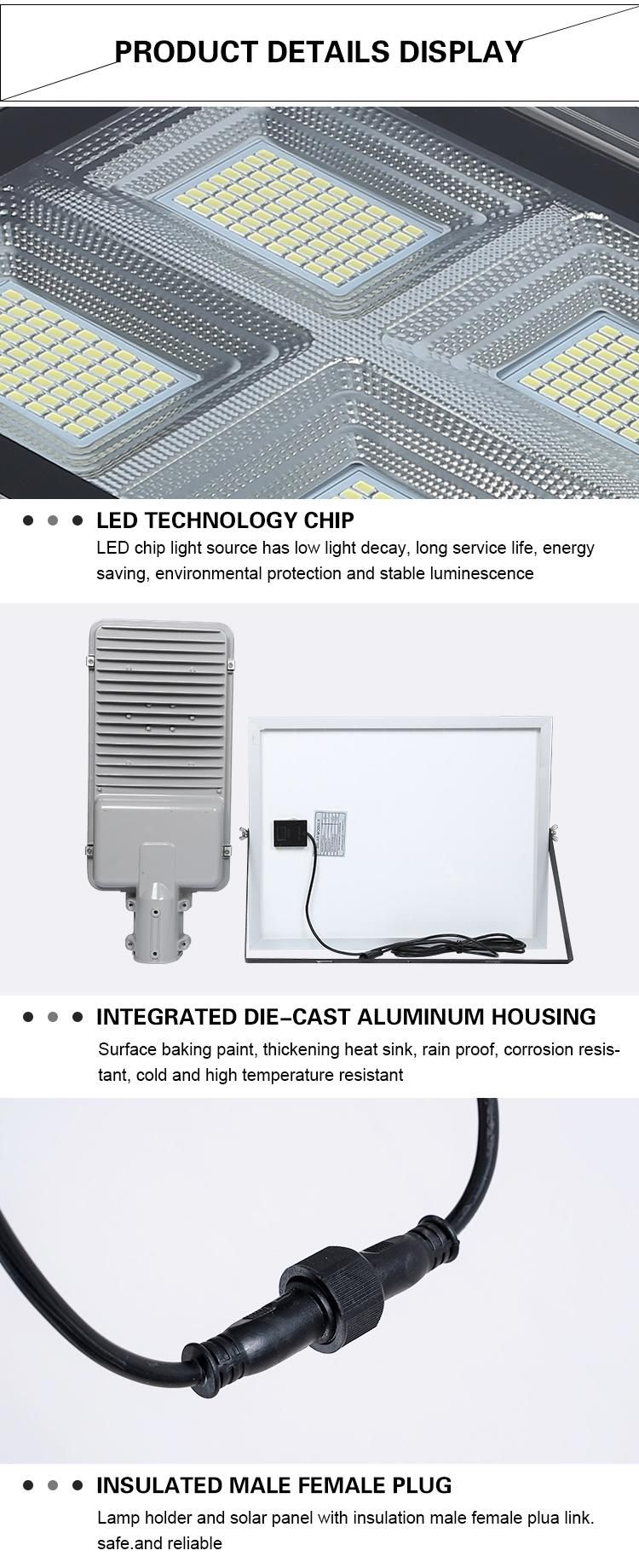 Outdoor Solar Panel Light All Wattage Waterproof IP65 High Power SMD Solar Energy System Lamp LED Solar Street Lights