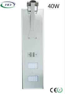 PIR Sensor 20W, 25W, 30W, 40W All in One Solar Street Light