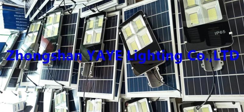 Yaye Hottest Sell Outdoor Aluminum 200W Solar LED Street Road Garden Wall Light with 1000PCS Stock/Remote Controller/ 3 Years Warranty/ Waterproof IP67
