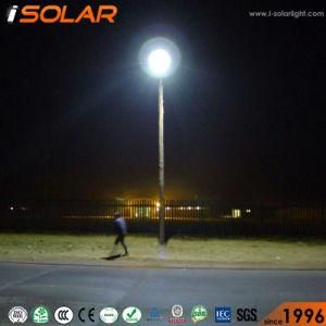 150lm/W Haute Efficacite Batterie De Lithium Solaire Voie Lampadaire