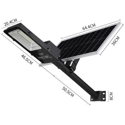 Outdoor Solar Street Light with Pole Highway Rural LED Lamp Lights Decoration Lighting Street Energy Saving Power System Home Portable Light