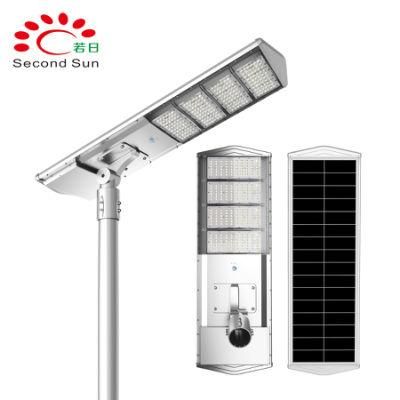 Factory Direct Sale High Lumen Outdoor IP66 Waterproof 100W 150W 200W 250W 300W LED Solar Street Light