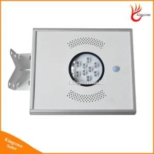 8W Waterproof Integrated Solar Street Light with Motion Sensor Outdoor All in One Street Light