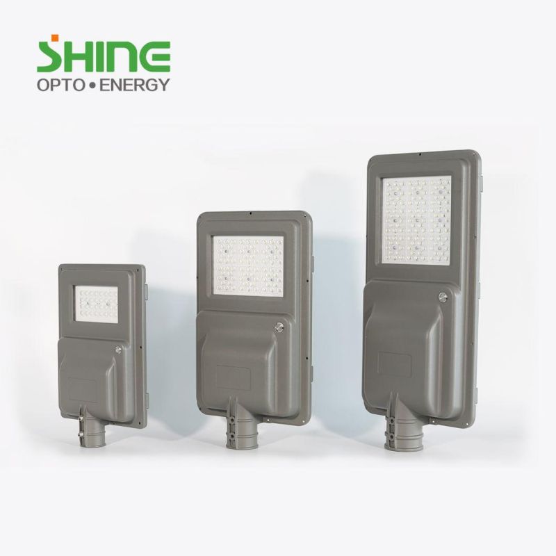 Integrate Solar Street Light 10W 15W 20W Mono Panel LiFePO4 Battery LED Street Light