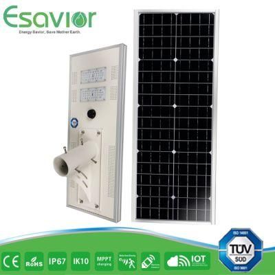 30W ISO9001 ISO14001 Manufacturer for IP67 All in One Solar Powered LED Street Lights