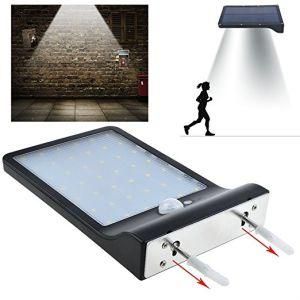 42 LED Solar Powered Motion Sensor Garden Security Waterproof Light Outdoor Lamp