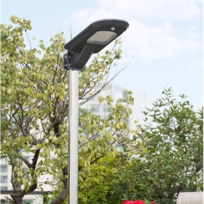 12W High Brightness Garden Pole Solar Street Light