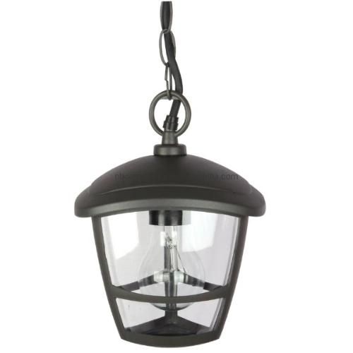 IP44 Rated Outdoor Wall Lantern Light with PIR Motion Sensor