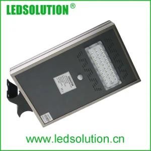 40W All-in-One PIR Sensor Die-Aluminum Solar LED Street Light