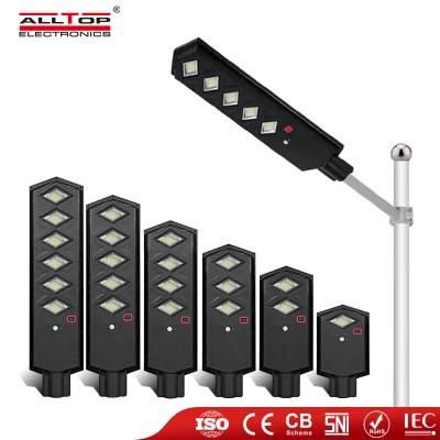 Alltop IP65 Waterproof All in One ABS 50W 100W 150W 200W 250W 300W Outdoor Integrated LED Solar Street Light