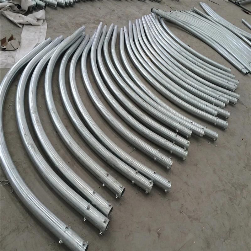 5m, 6m, 8m, 10m, 12m 13m 14m Galvanized Steel Electric Pipe