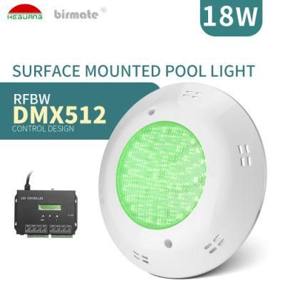 18W DC12V SMD5050 DMX512 Controller Swimming Pool Lights Underwater Replacement