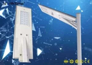 20W Smart Control LED Solar Street Light with 5 Year Warranty