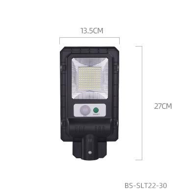 Bspro Competitive Price Lithium Battery 50W IP65 Waterproof All in One Outdoor Powered LED Solar Street Light