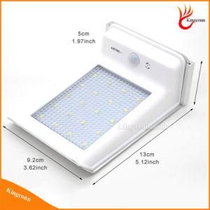 Solar Power Garden Light 20LED Outdoor Path Spot Light Solar Wall Light with PIR Motion Sensor and Removable Battery